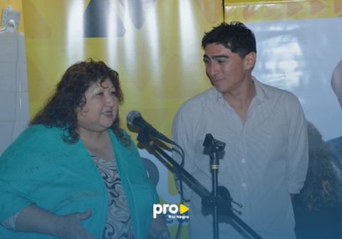 14 Inauguración local PRO Pomona VALLE MEDIO - Juan Martín - Facundo López - nora Castro -Río Negro